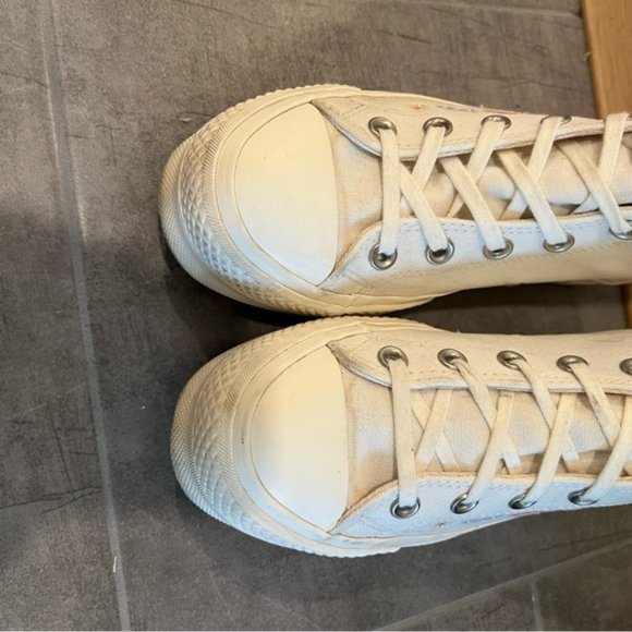 Converse Chuck Taylor All-Star Lift Hi in Things to Grow Egret - Picture 4 of 13